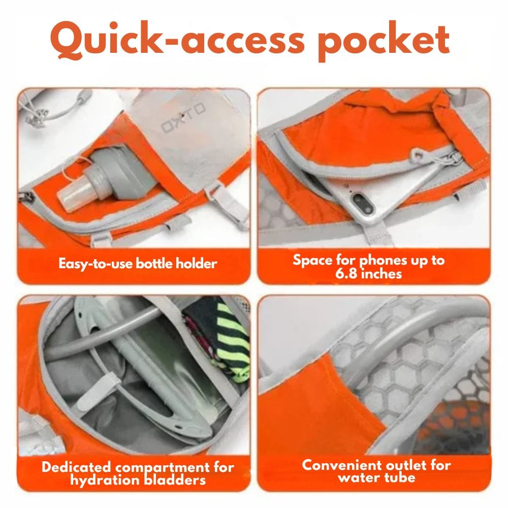 Waterproof and multifunctional backpack for cyclists