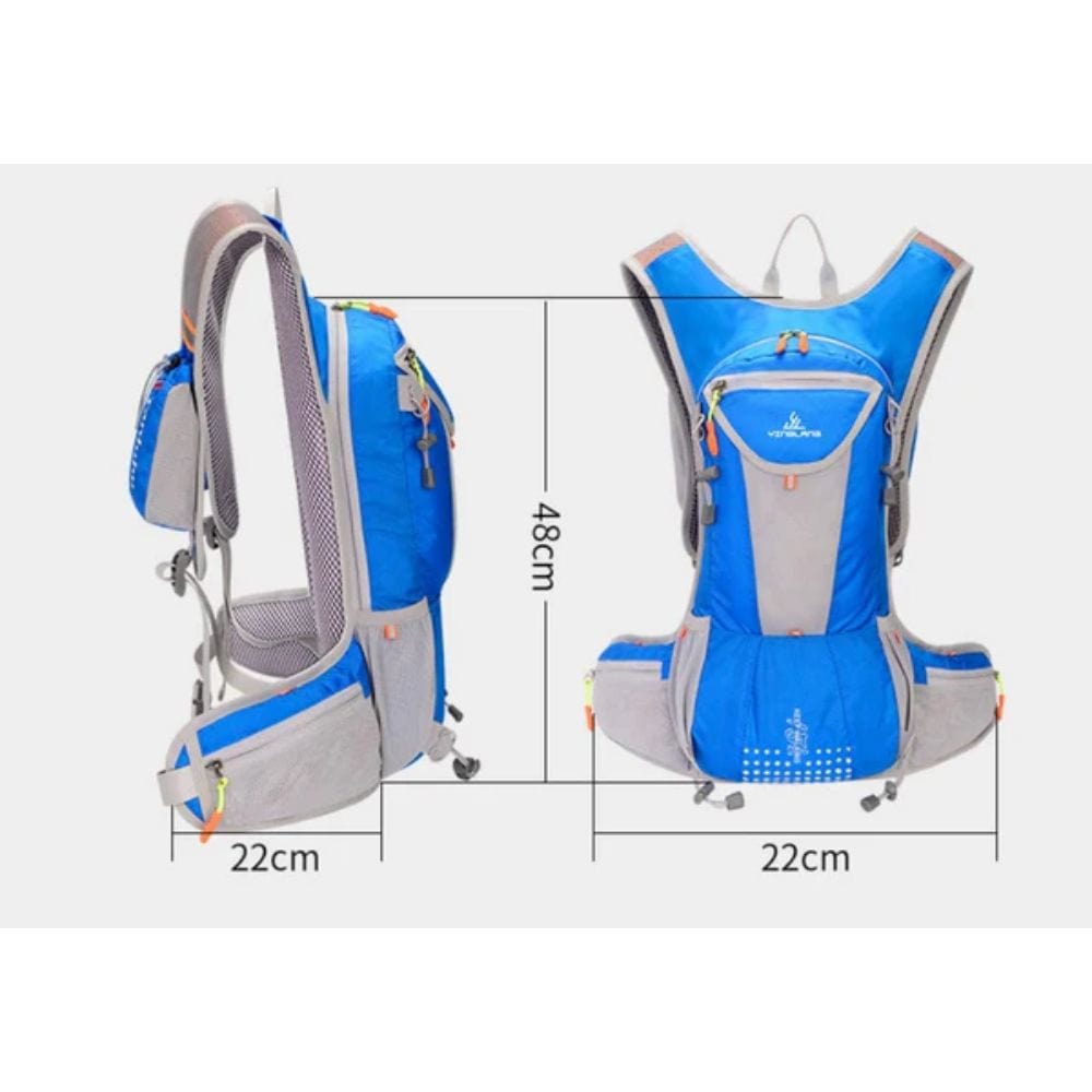 Waterproof and multifunctional backpack for cyclists
