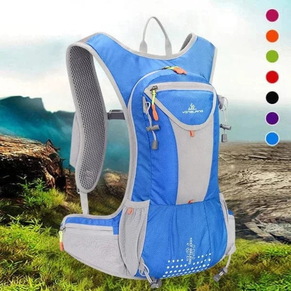 Waterproof and multifunctional backpack for cyclists